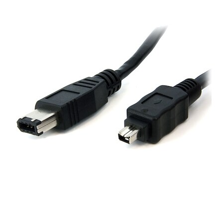 Startech.Com 1 Ft Ieee-1394 Firewire Cable 4-6 M/M 139446MM1